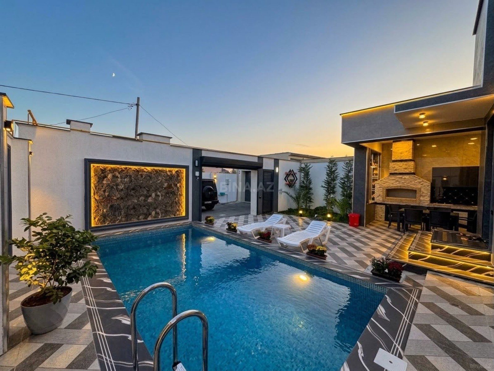 4 otaqlı həyət evi/bağ evi — 155 m² — Mərdəkan q. - şəkil 3
