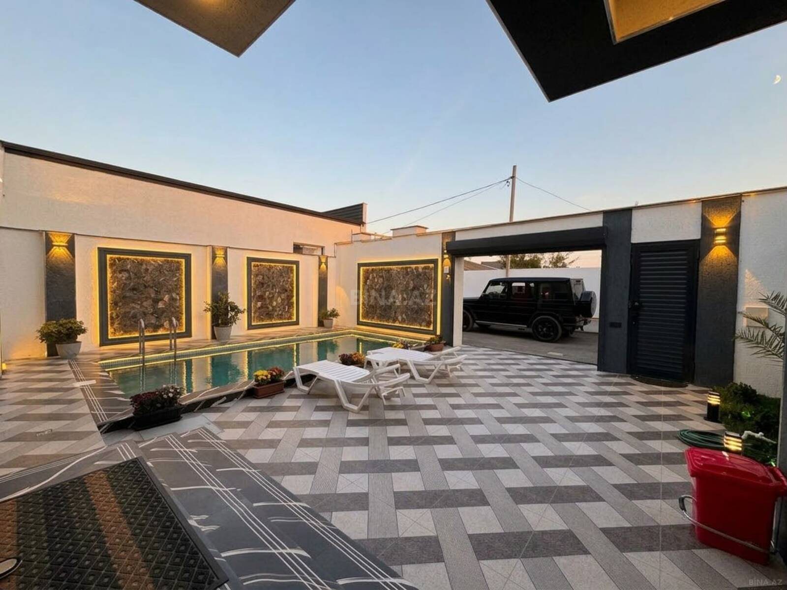 4 otaqlı həyət evi/bağ evi — 155 m² — Mərdəkan q. - şəkil 4