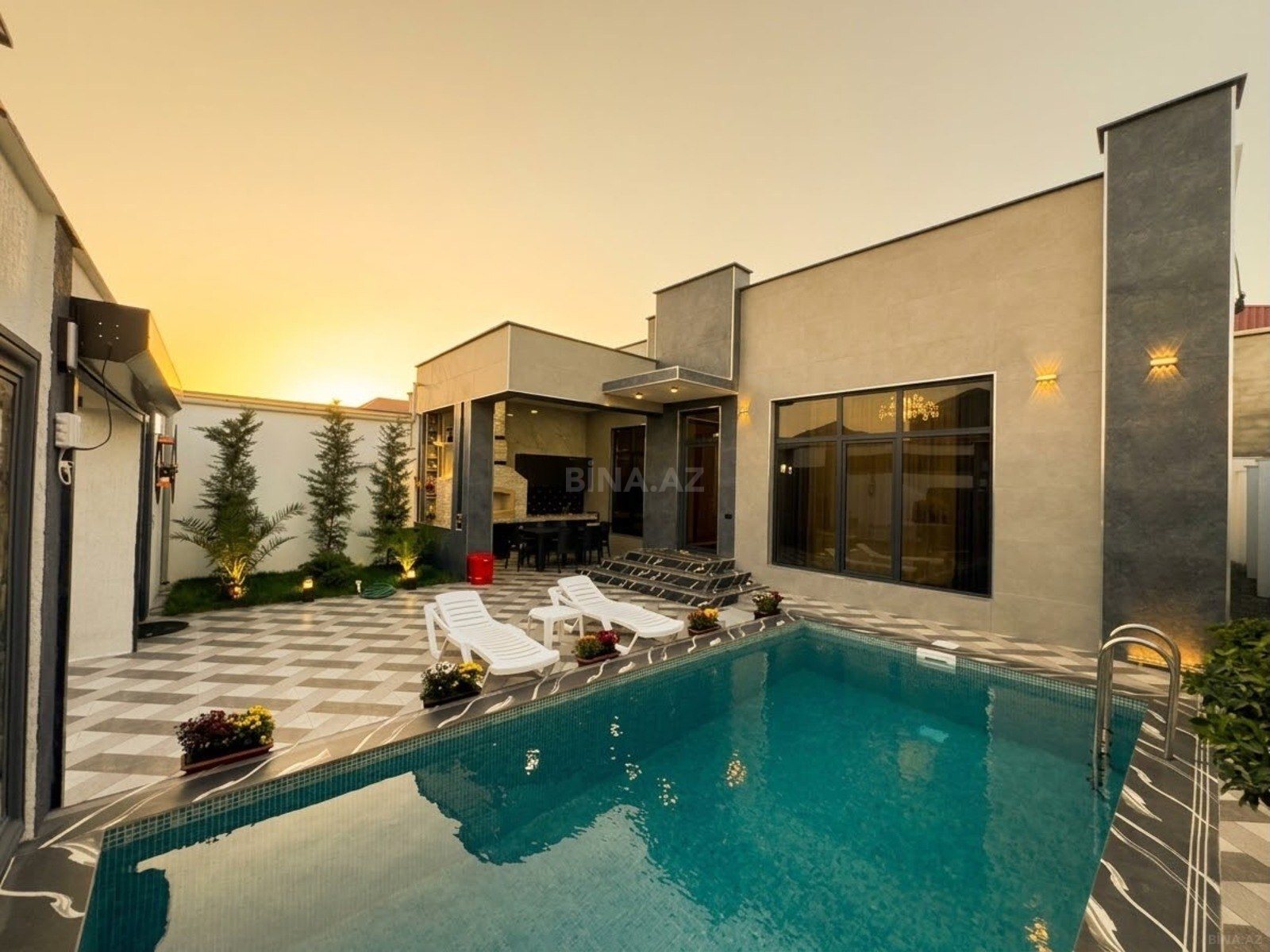 4 otaqlı həyət evi/bağ evi — 155 m² — Mərdəkan q. - şəkil 2