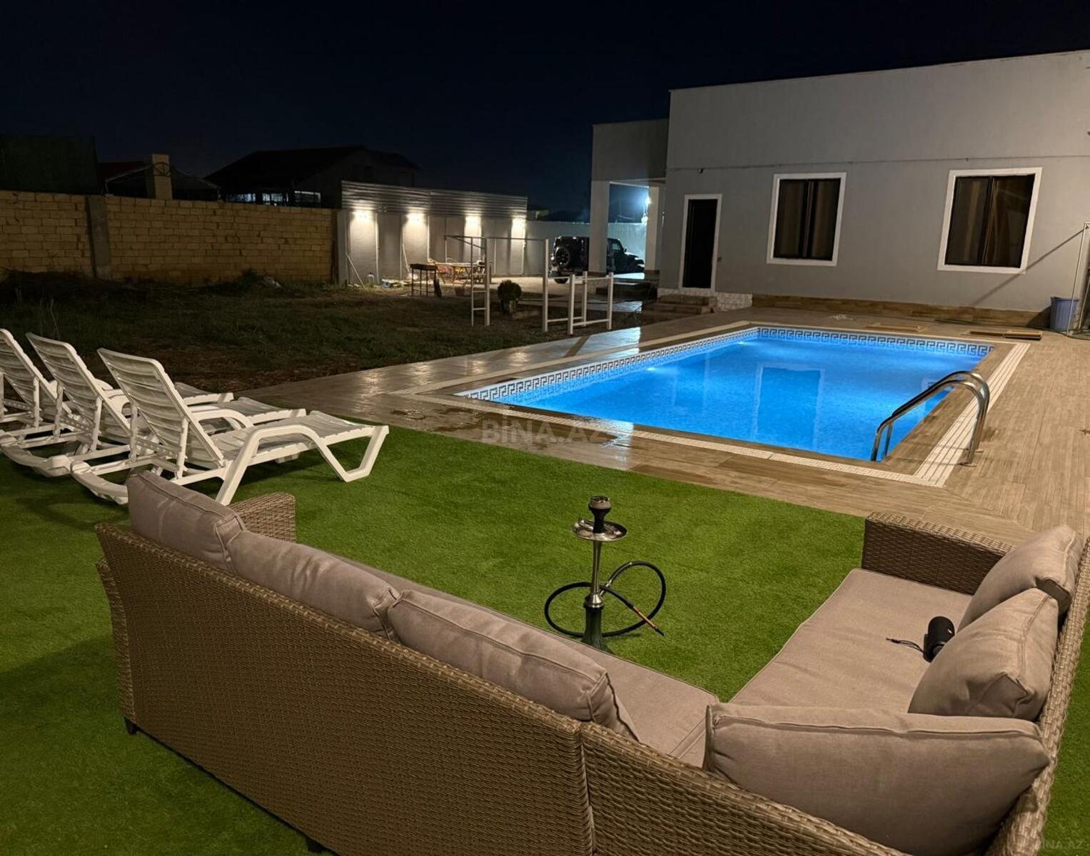 4 otaqlı həyət evi/bağ evi — 170 m² — Novxanı q. - şəkil 2