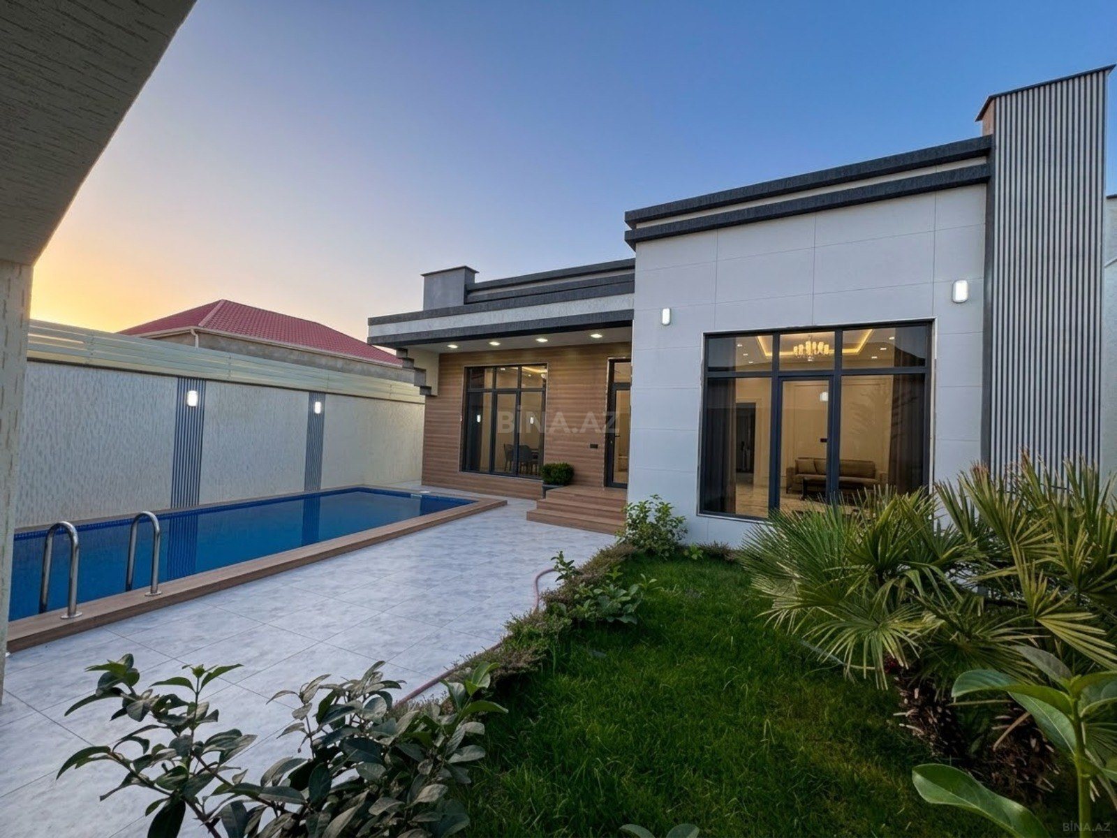 4 otaqlı həyət evi/bağ evi — 160 m² — Mərdəkan q. - şəkil 2