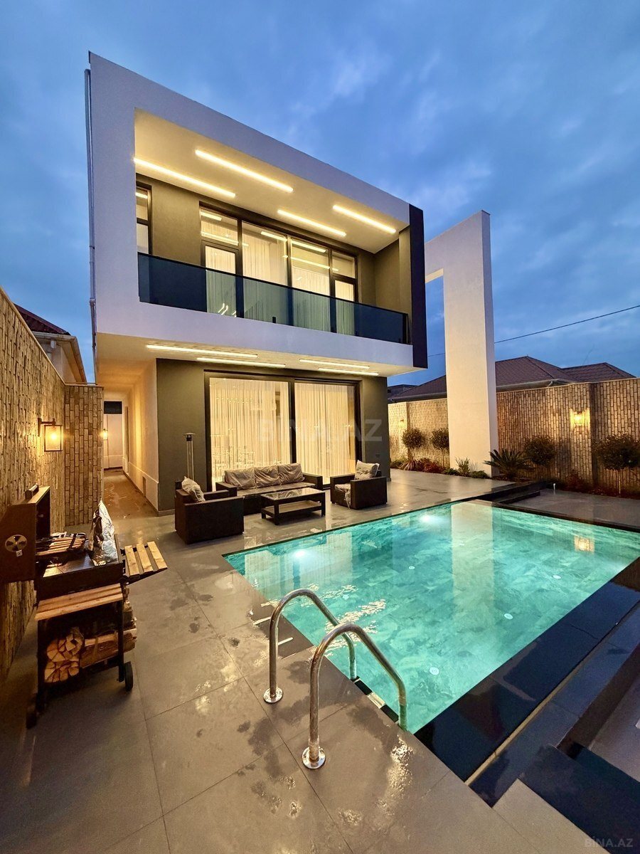 4 otaqlı həyət evi/bağ evi — 250 m² — Mərdəkan q. - şəkil 2