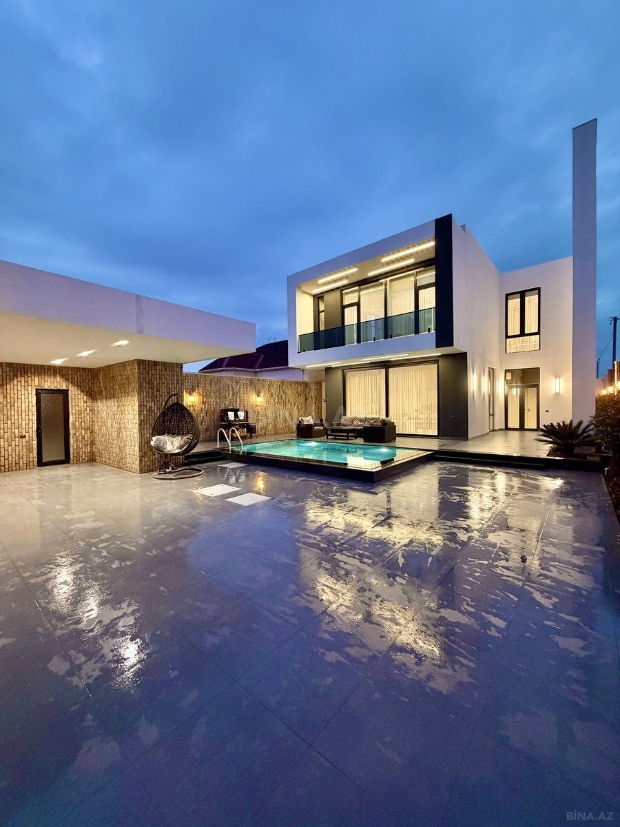 4 otaqlı həyət evi/bağ evi — 250 m² — Mərdəkan q. - şəkil 3