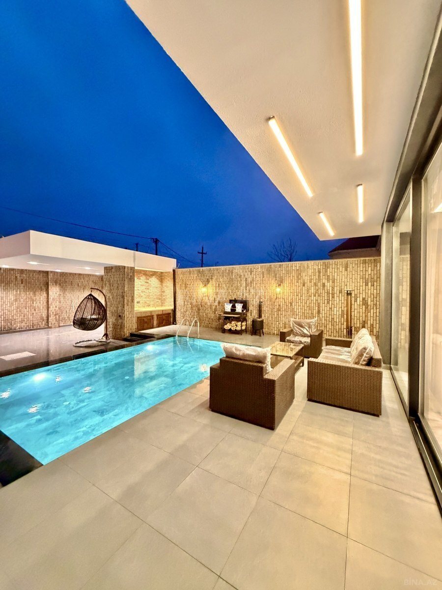 4 otaqlı həyət evi/bağ evi — 250 m² — Mərdəkan q. - şəkil 7