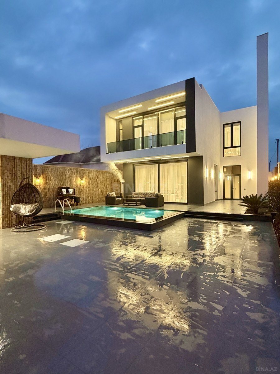4 otaqlı həyət evi/bağ evi — 250 m² — Mərdəkan q. - şəkil 1