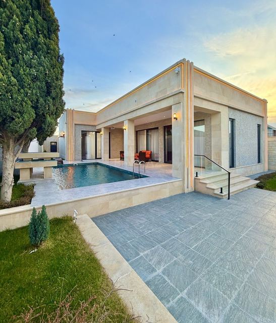 4 otaqlı həyət evi/bağ evi — 180 m² — Mərdəkan q.