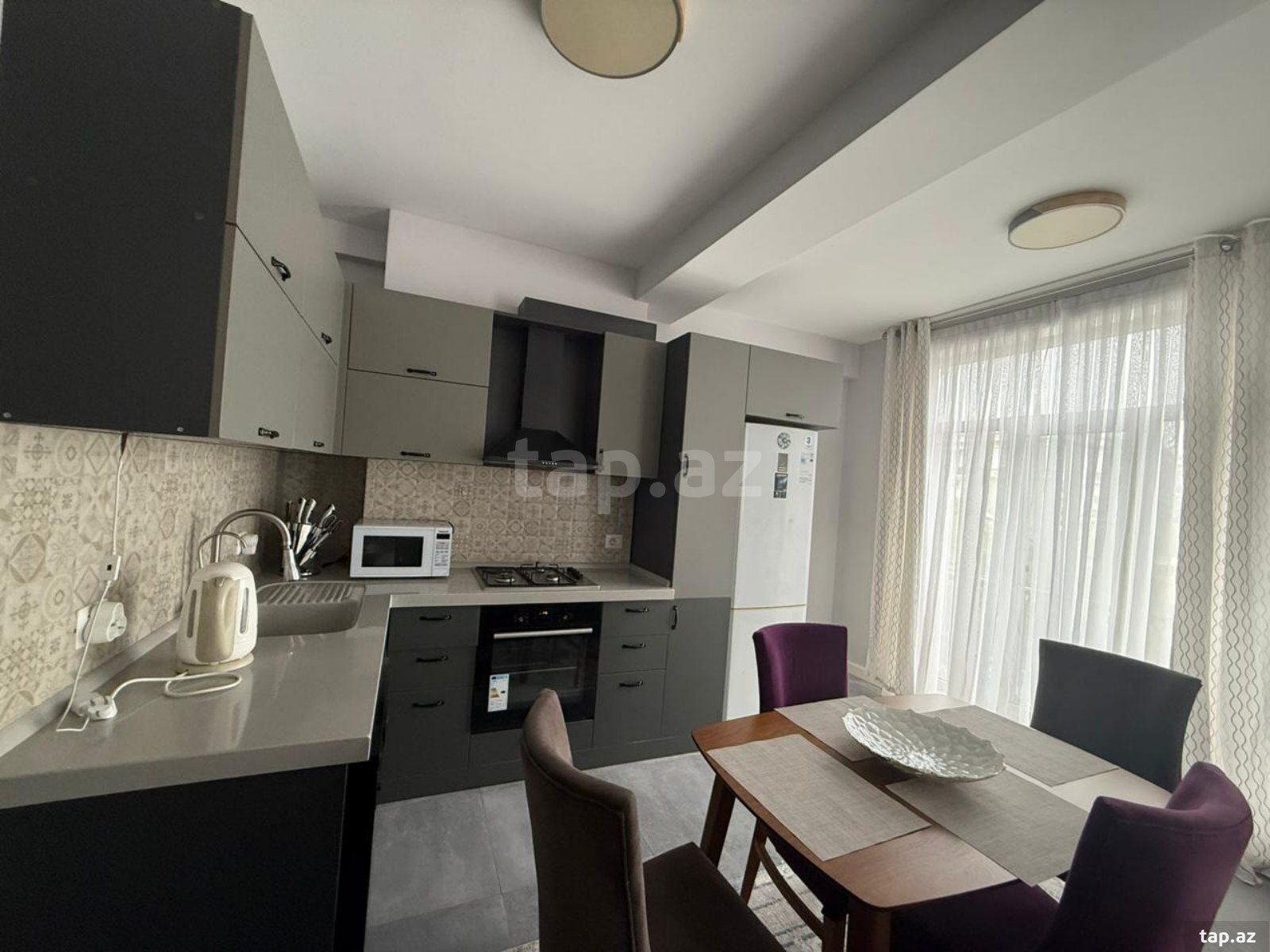 3-otaqlı yeni tikili kirayə verilir, Yasamal r., 100 m² - şəkil 7