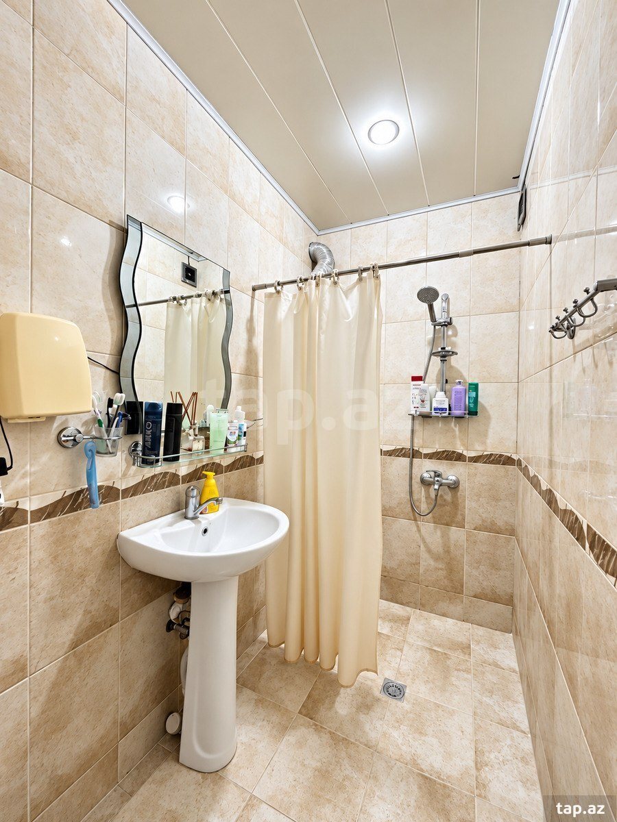 3-otaqlı mənzil, Nəsimi m., 76 m² - şəkil 13