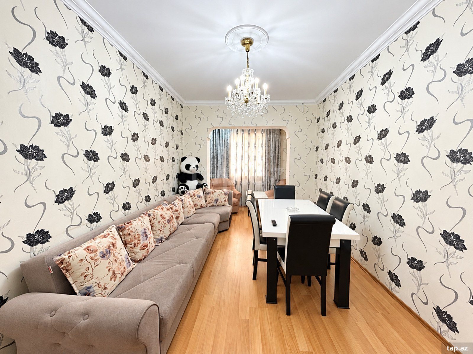 3-otaqlı mənzil, Nəsimi m., 76 m² - şəkil 2